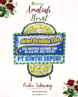 Papan Bunga Duka di Kaliasin