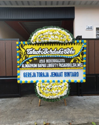 Papan Bunga Duka di Kaliasin