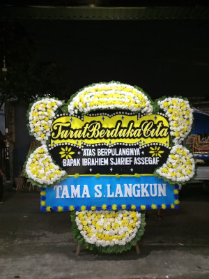 Papan Bunga Duka di Kaliasin